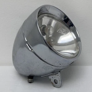 Vintage Miller bicycle dynamo headlight twin bulb - Picture 1 of 7