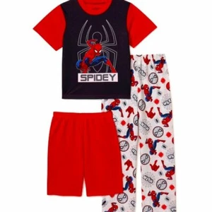 NWT 6 amazing spiderman 3 pc lot easter summer marvel pajamas girls boys spring - Picture 1 of 6