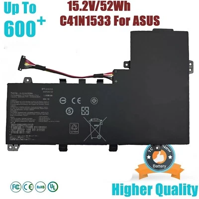 Batería C41N1533 para ASUS Q524U Q534U Q504UQ Q534UX Q534UX-BHI7T19 52Wh NUEVA Foto 1 de 4