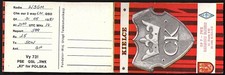 QSL QSO RADIO CARD "Coat of Arms,KIELCE,Kazimierz Dlugosz",Kielce,Poland (Q2733)