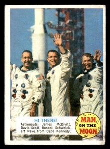 1969 Topps Man on the Moon #51B Hi There! VG *d3
