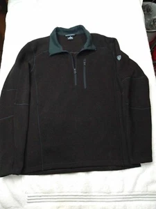 Kuhl 1/4 Zip Fleecepullover GEBRAUCHT, KUHL'S bräunlich, graue Färbung, Gr. L - Bild 1 von 12