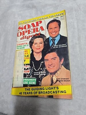 Soap Opera Digest June 1977 With Address Label - Image 1 of 3