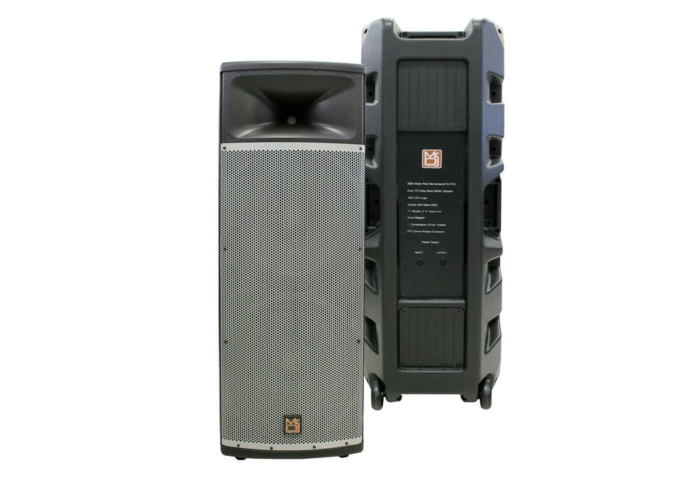 Alto-falante passivo MR DJ PRO215S PA DJ duplo 15 vias 3 vias alcance total passivo DJ PA - Imagem 1 de 2