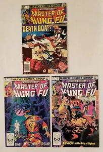 Menge 3 Marvel Meister des Kung Fu #99 120 121 Comics FN / Sehr guter Zustand - Bild 1 von 8