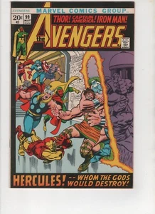 Avengers #99, Barry Smith Art, VF+ 8.5, 1st Print, 1972 - Picture 1 of 2