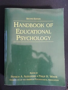 HANDBOOK OF EDUCATIONAL PSYCHOLOGY 2nd Ed. Alexander & Winne 2006 Routledge NEW - Picture 1 of 6