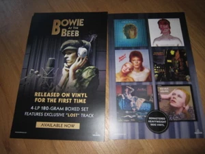 Póster de doble cara de David Bowie At the Beeb 11x17 - Imagen 1 de 1
