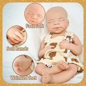 19.68'' solid silicone doll silicone reborn doll silicone boy doll toys gifts - Picture 1 of 10