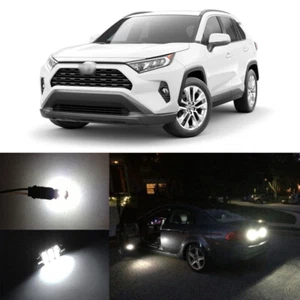 10 bombillas de marcha atrás equipamiento interior LED blancas para Toyota RAV4 2020 - Imagen 1 de 8