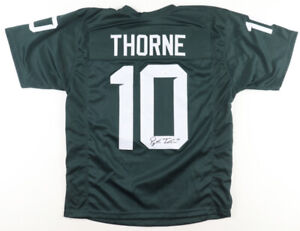 Payton Thorne Signed Michigan State Spartans Jersey (JSA) XL Everything Sewn On!