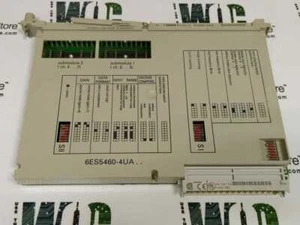 6ES5 460-4UA13 SIEMENS ANALOG INPUT MODULE SL NO 302101. - Picture 1 of 4