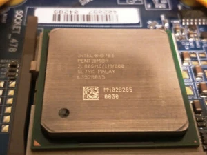 EC. Intel PENTIUM IV 2.80GHZ/1M/800 CPU - SL79K - (USED) - Picture 1 of 1