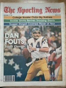 The Sporting News 11/17/1979 - Dan Fouts San Diego Chargers, Willie Stargell - Picture 1 of 3