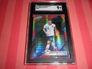 2021 Panini National VIP #61 Christian Pulisic Hyper Prizm SGC 9 - Bild 1 von 2