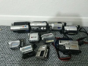 Camcorder Job Lot, Sony, Samsung, Jvc & Panasonic- Selling For Spare or Repair - Picture 1 of 17