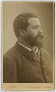 CDV Nadar circa 1885. Le peintre Paul Saïn (1853-1908). Avignon. - Picture 1 of 2