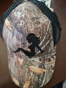 Camo Womens Sillouette Hat Real Tree Edge One Size Camo - Picture 1 of 2
