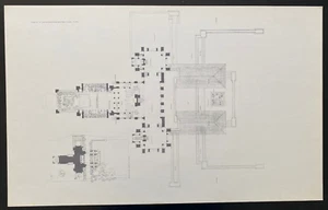 BUILDING PLANS & DESIGNS OF FRANK LLOYD WRIGHT WASMUTH PLATE 70 SHAW HOUSE - Bild 1 von 6