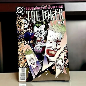 DC Comics Blue Beetle Gunfire The Joker Issue #2 of 12 Showcase 1994 - Picture 1 of 4