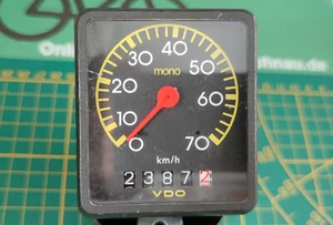VDO Mono Tachometer Fahrrad Swiss Oldtimer Bike Bycicle Velo vintage Anzeige - Bild 1 von 6