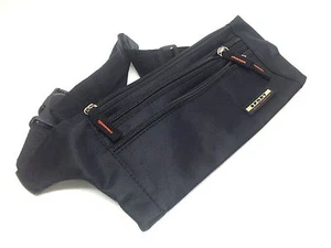 Slim Bauchtasche Gürteltasche  Hüfttasche geheim Tasche Taxi Börse Kellnertasche - Picture 1 of 2