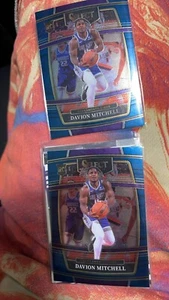 Davion Mitchell Six Card Rookie Lot Select Chronicles Sacramento Kings - Bild 1 von 8