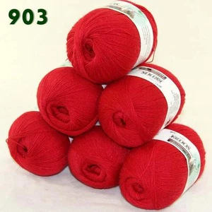 Sale 6 Skeins x50g LACE Soft Acrylic Wool Cashmere Shawls Hand Knitting Yarn 03 - Picture 1 of 4