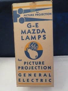GE Mazda Picture Projection Lamp 120V 500W T20 Bulb Burn Base Down - Picture 1 of 5