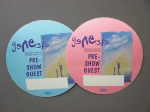 Genesis backstage pass adesivi raso DUE We Can't Dance '92 Tour - OTTO - Foto 1 di 1
