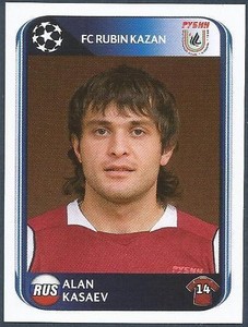 PANINI UEFA CHAMPIONS LEAGUE 2010-11- #272-RUBIN KAZAN-ALAN KASAEV