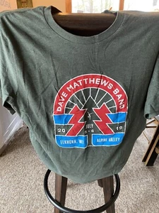 Dave Matthews Band - 2019 Alpine Valley and SPAC Tour SZ XL Tshirt Graphic - Picture 1 of 3