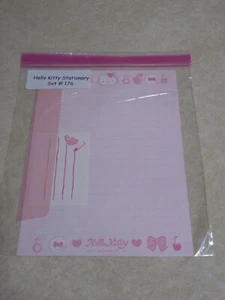 1976, 2004 Vintage Hello Kitty Briefpapier Set #176 - unbenutzt - 4 Stück - Bild 1 von 7