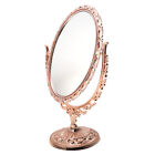 Vintage Makeup Mirror Double Sided Swivel Mirror Rose Gold