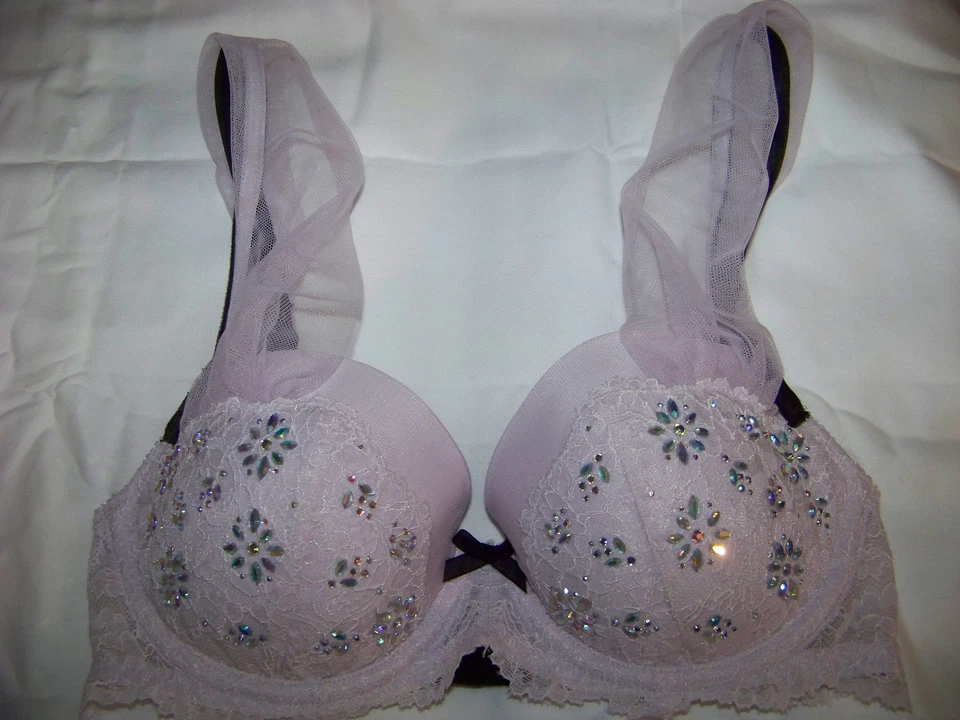 Victoria's Secret Dream Angels Lined Demi Bra 32DD