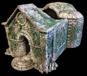 Forsaken Temple - 15mm 28mm 32mm Forsaken Lands Wargaming Terrain Scatter D&D Dn - Picture 1 of 2