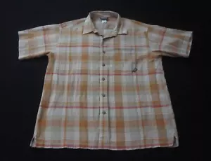 Patagonia Herren Hemd Bio Baumwolle groß kariert Kurzarm Knopfleiste - Bild 1 von 10