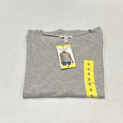 Jessica Simpson Women's Flutter Sleeve Top, Gray, Size S - Image 1 of 3