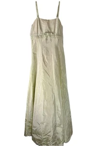 Gunne Sax Jessica McClintock Vintage 90s Green Bridesmaid Prom Party Dress 5/6 - Picture 1 of 8