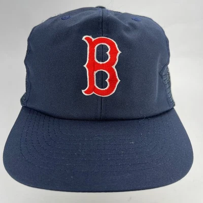 Sombrero de camionero SnapBack vintage de los 80 de los Medias Rojas de Boston - Taiwan Sports Products Corp. Foto 1 de 4