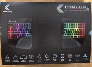 KINESIS GAMING Freestyle Edge RGB Split Mechanical USB Keyboard (MX Brown) - Picture 1 of 2