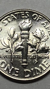 2025 P Roosevelt Dime BURNING BUSH ERROR die clash - Picture 1 of 11