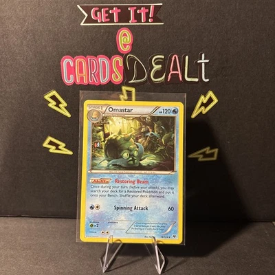 Pokemon TCG Omastar 18/124 Rare XY Fates Collide NM - Image 1 of 4