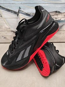 Zapatos deportivos de entrenamiento cruzado Reebok Nano X2 Front para hombre de lona negra talla 11 - Imagen 1 de 12