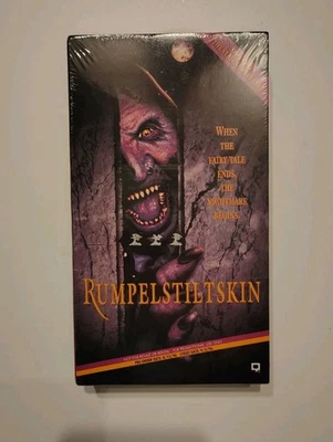 VHS - Rumpelstiltskin -1996- Republic Screener - Horror - Brand New / Watermarks - Image 1 of 4