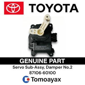 87106‑60100 TOYOTA Servo Sub‑Assy Damper No.2 Genuine OEM From Japan - Picture 1 of 1