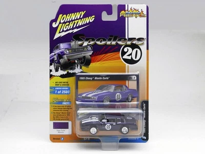1/64 JohnnyLightning Chevrolet Monte Carlo #55 Viola 1985 Street Freaks - Immagine 1 di 4