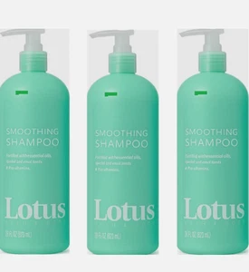 Hair Skincare Lot Lotus Moisturizing Shampoo With Essential Oils 28oz EACH 3PK - Picture 1 of 1