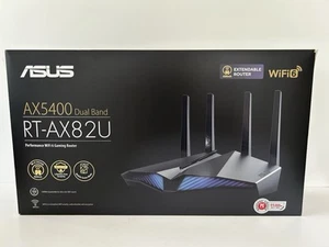 ASUS - RT-AX82U AX5400 Dual-Band WiFi 6 Router - Black - Picture 1 of 3