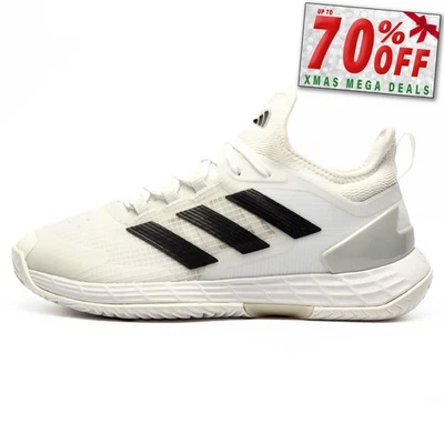 Adidas Adizero Ubersonic 4.1 Mens Court Shoes Performance Casual Sneakers White - Image 1 of 4